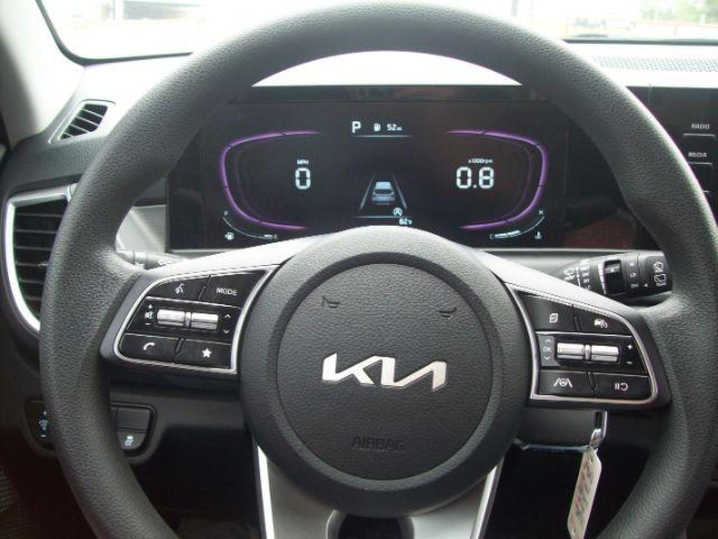 2024 Gray /Black Kia Seltos LX (KNDEPCAA2R7) with an 2.0L L4 DOHC 16V engine, Continuously Variable Transmission transmission, located at 605 West Oak Street, West, TX, 76691, (254) 826-5852, 31.803501, -97.098549 - Photo#7