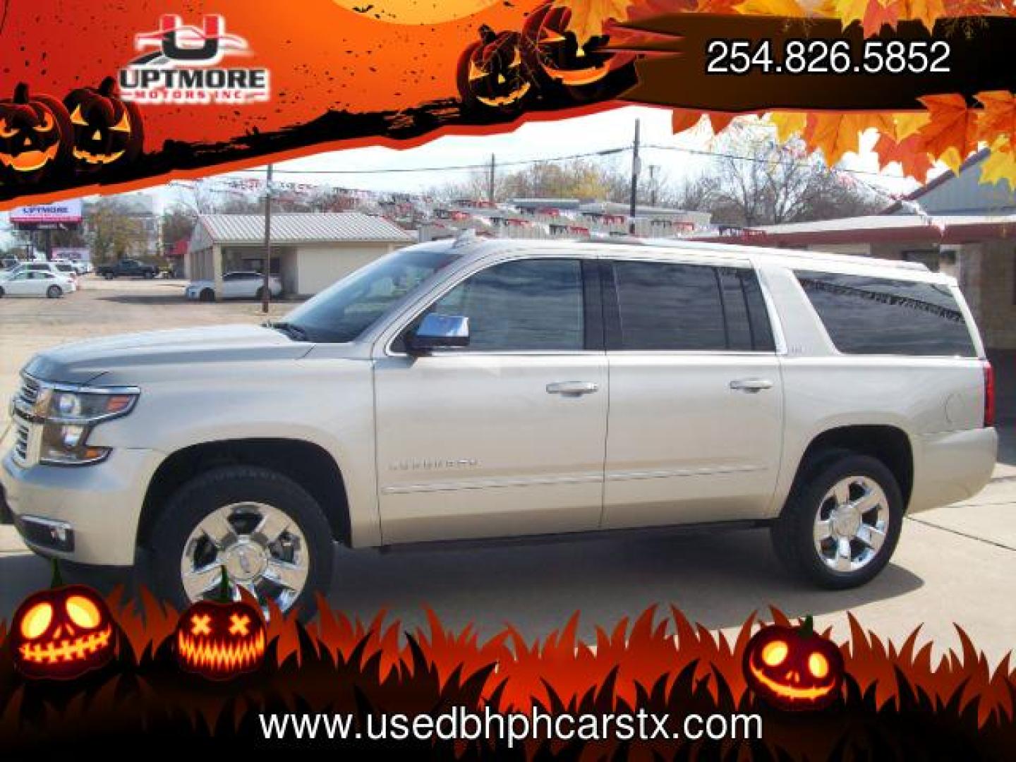 2016 Tan /Cocoa/Dune, premium leather Chevrolet Suburban LTZ 2WD (1GNSCJKC4GR) with an 5.3L V8 OHV 16V engine, 6-Speed Automatic transmission, located at 605 West Oak Street, West, TX, 76691, (254) 826-5852, 31.803501, -97.098549 - Photo#0