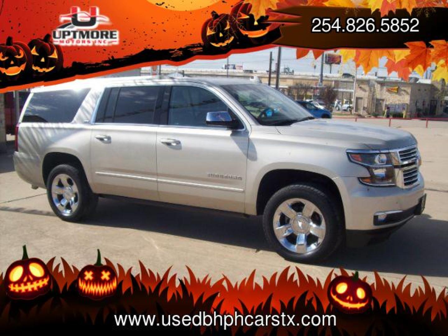 2016 Tan /Cocoa/Dune, premium leather Chevrolet Suburban LTZ 2WD (1GNSCJKC4GR) with an 5.3L V8 OHV 16V engine, 6-Speed Automatic transmission, located at 605 West Oak Street, West, TX, 76691, (254) 826-5852, 31.803501, -97.098549 - Photo#1